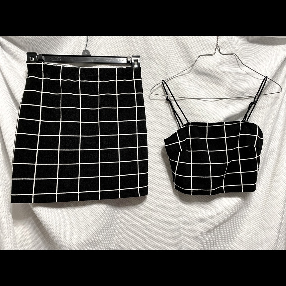 2 piece skirt set